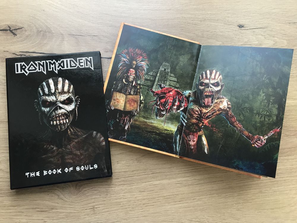 Vand dublu cd audio original Iron Maiden - Book of souls