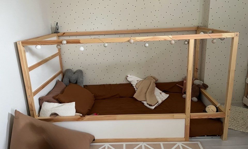 Детско легло Ikea Kura - 90/200см. + Чекмеджета Malm