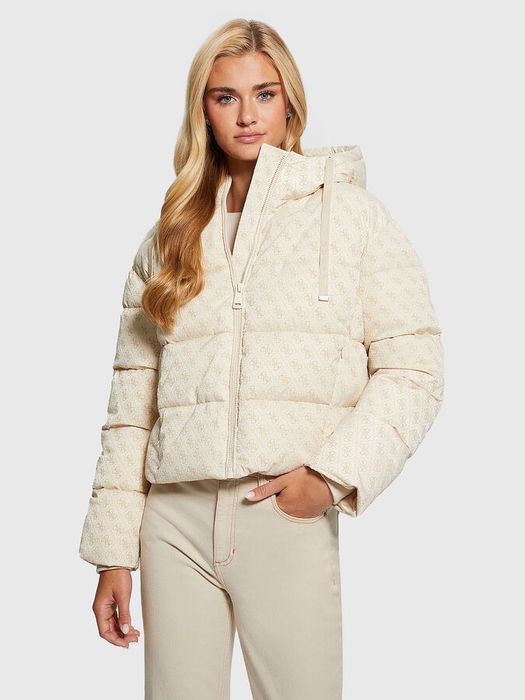 Зимно яке Guess екрю