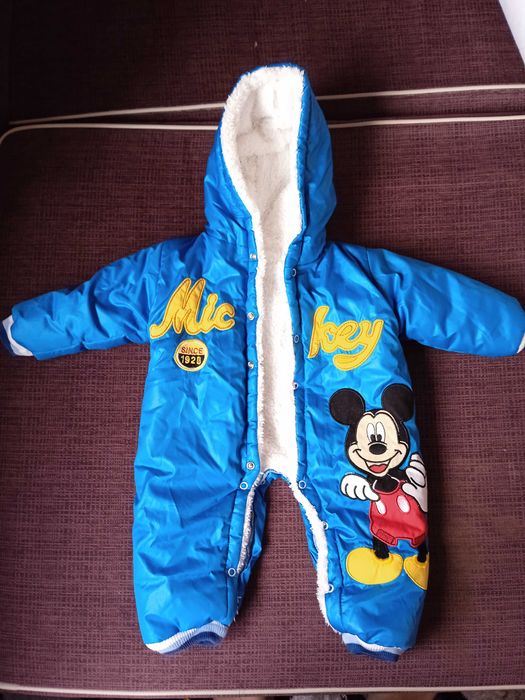 Salopeta îmblănită bebe