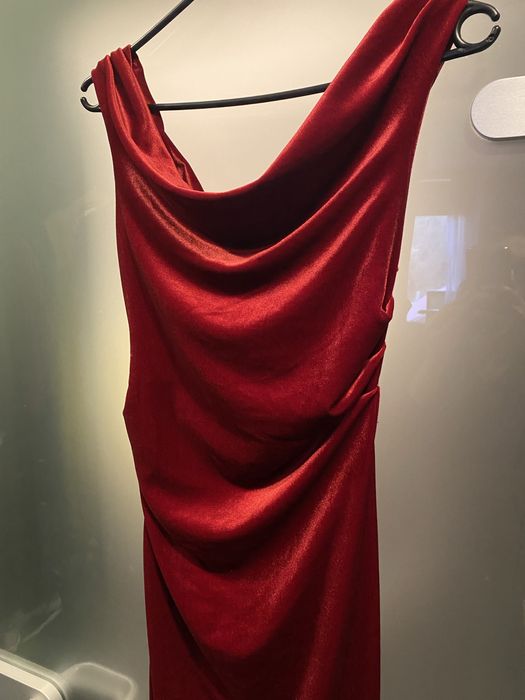 Calliope официална дълга червена рокля S размер
