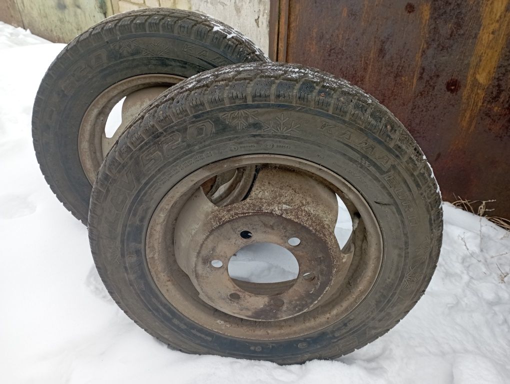Колеса зимние на газель.