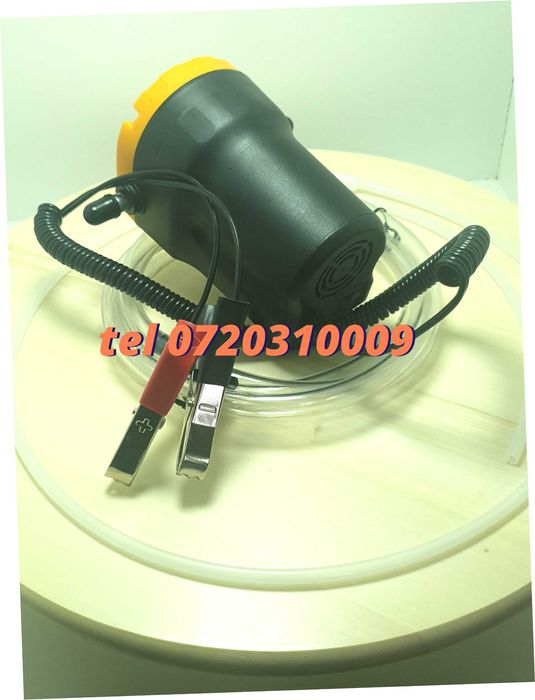 Livram Gratis  Pompa Electrica Pentru Ulei 60w 12v
