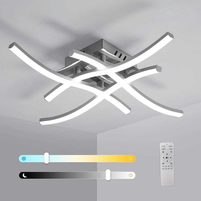 LED Плафониер 28W 2350 lm Регулируем 3000-6500K