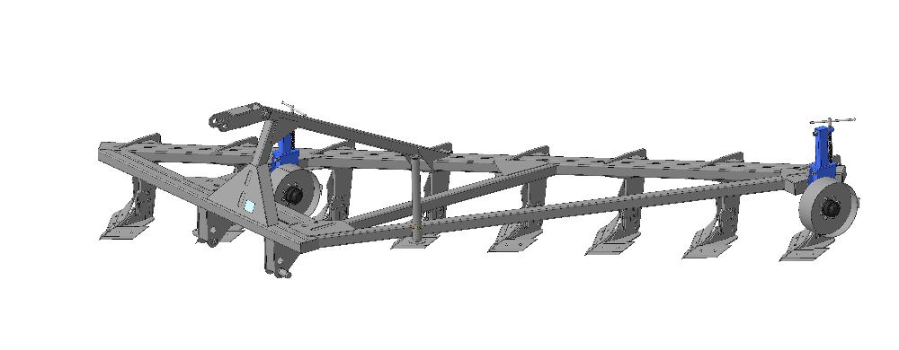 Плуг скоростной широкозахватный (аналог ПСКУ, ПШК)