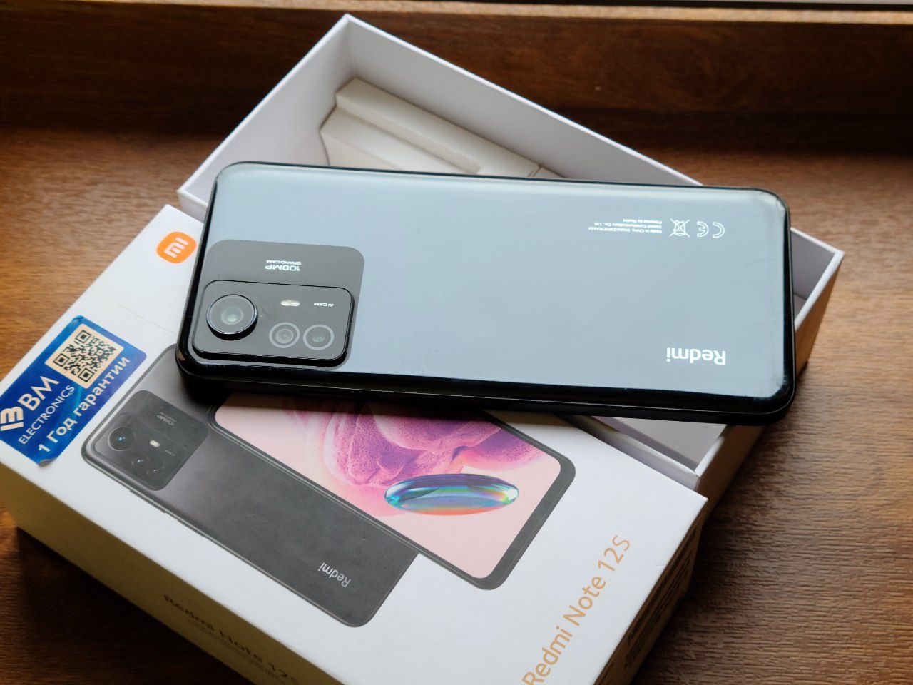 Redmi Note 12 s yangi telefon 1 hafta boldi ocilganiga