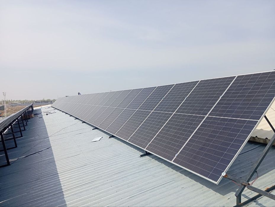 Quyosh panel oʻrnatamiz