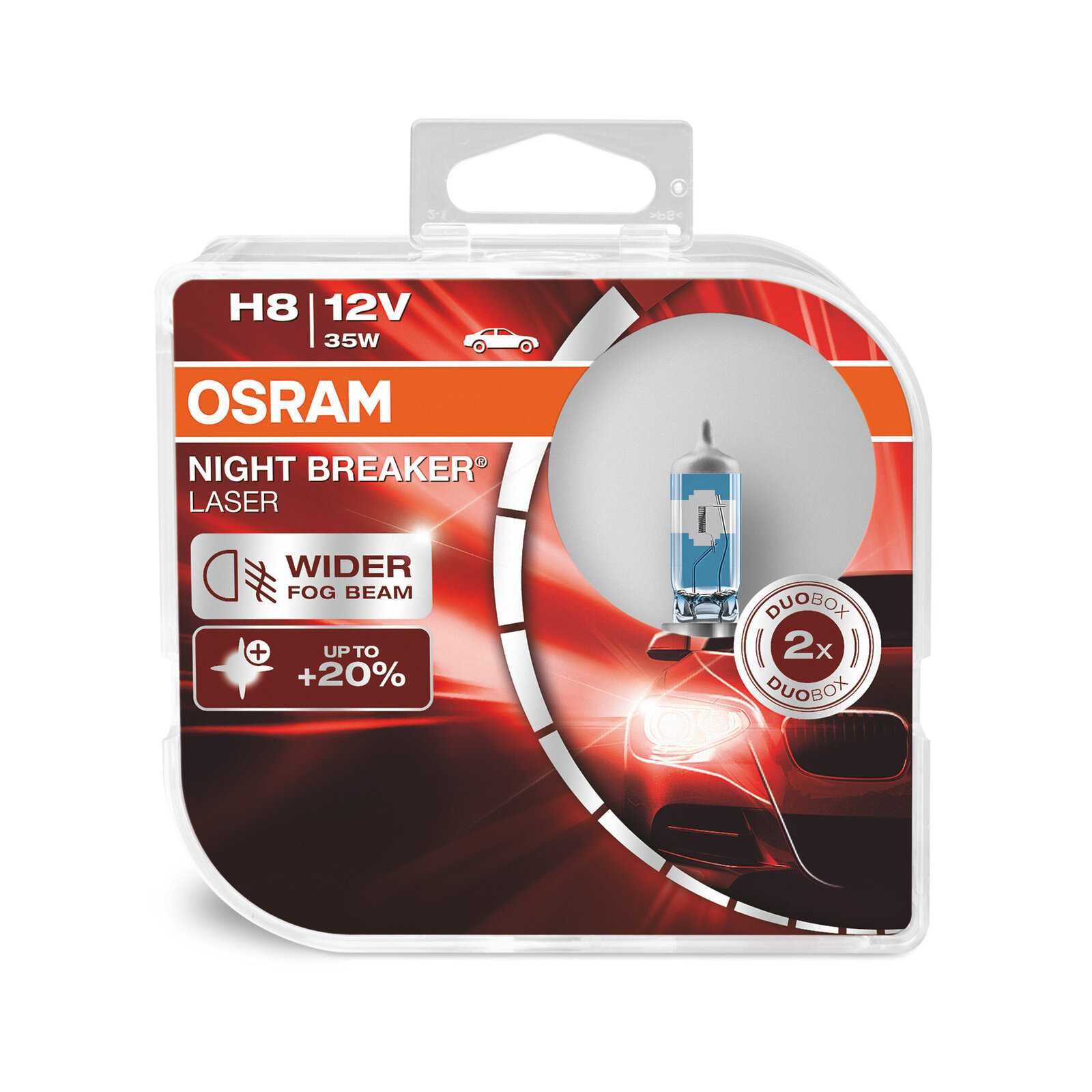 Халогенни крушки OSRAM NIGHT BREAKER LASER+150% H1,H3,H4,H7,H8,H11...