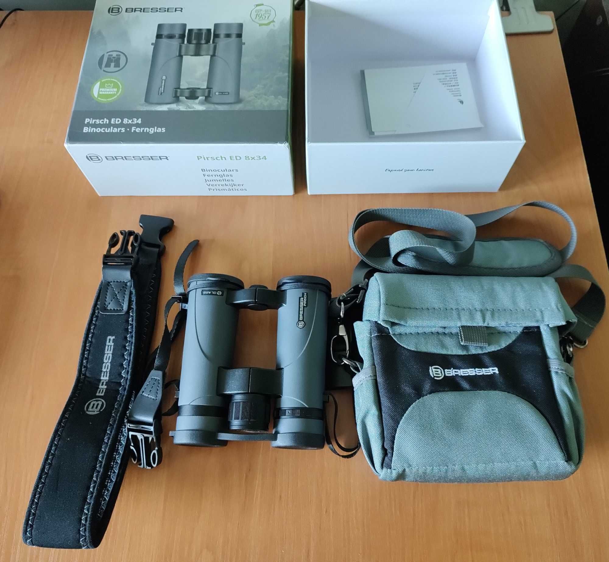 Продавам бинокъл BRESSER Pirsch ED 8x34