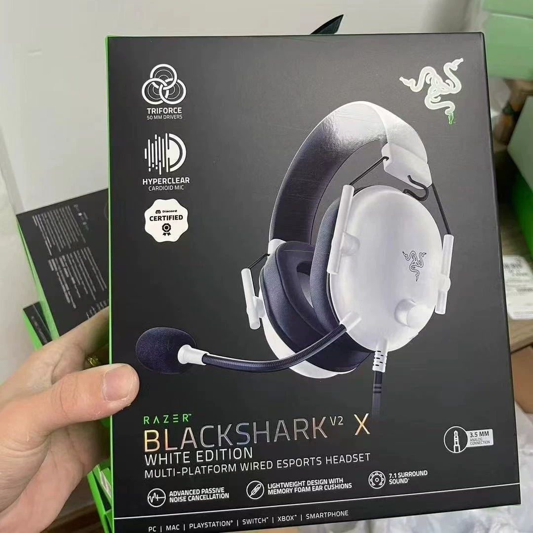 Razer BlackShark V2 X — компьютерные игровые наушники с микрофоном