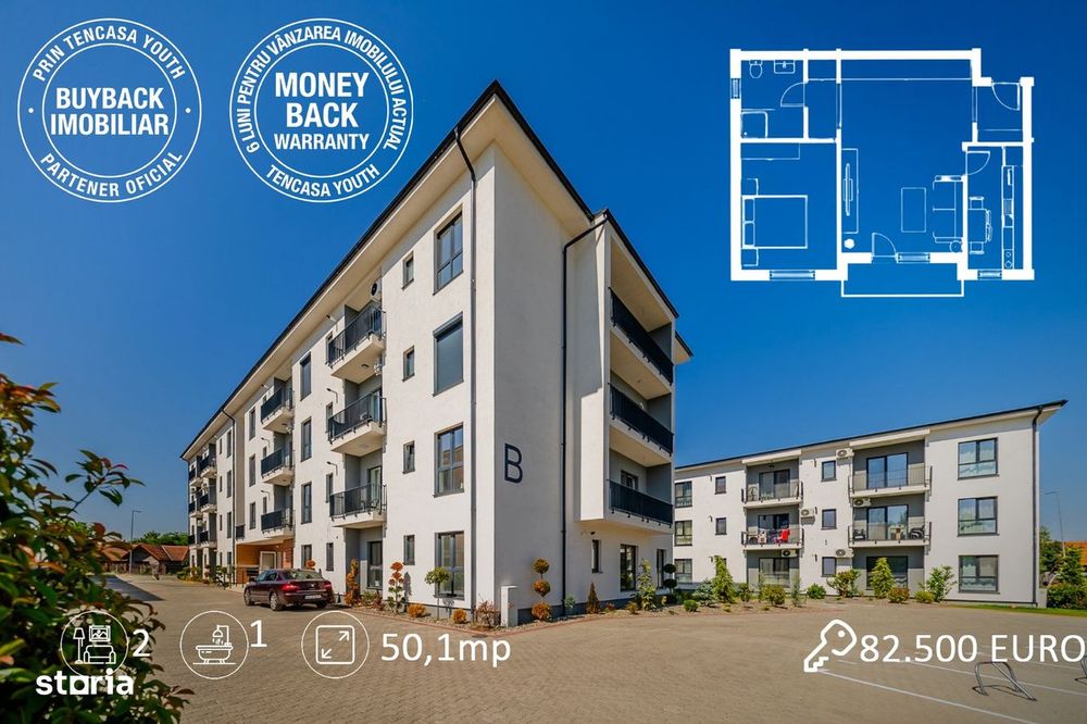 Cehov Rezidențial: 2 Camere | BLOC NOU