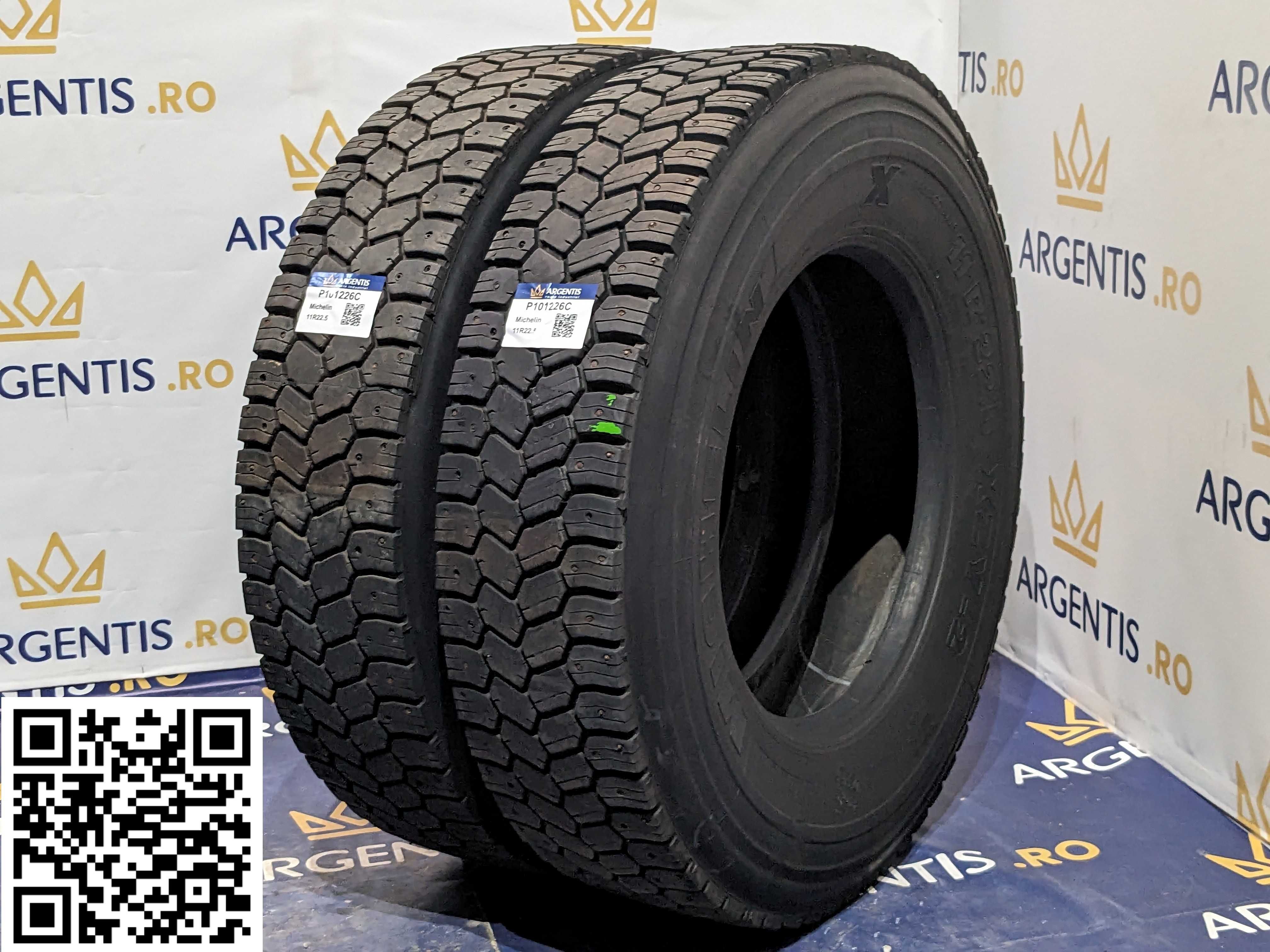 Pereche 2 anvelope 11R22.5 Michelin (cod P101226C)