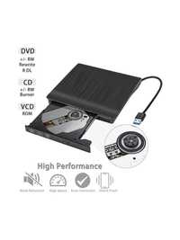 Noutbuklar va ish stollari uchun tashqi optik DVD RW USB 3.0 drayveri