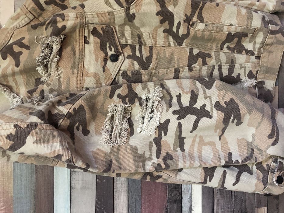 Камуфлажно дънково яке