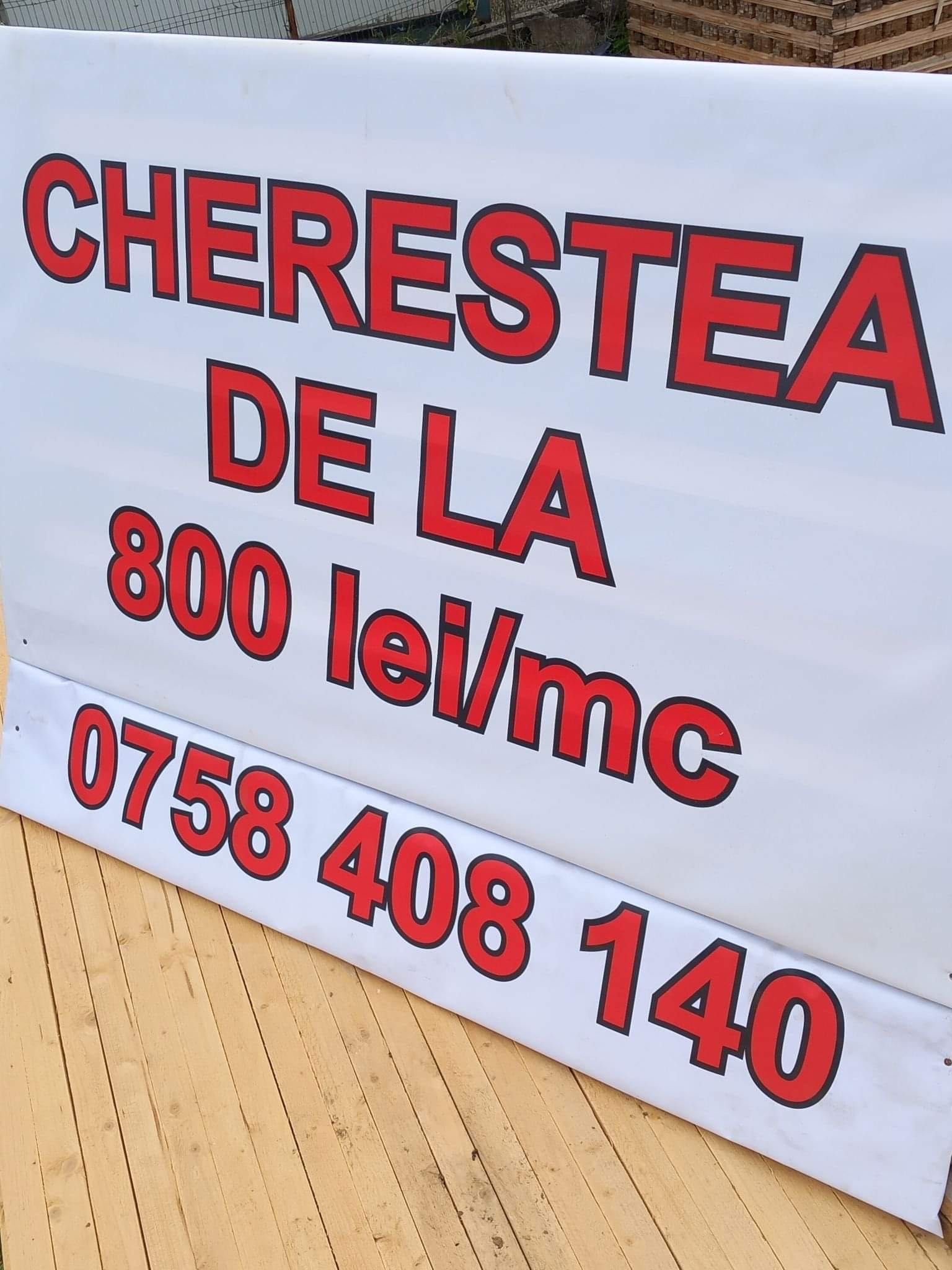 Cherestea de vânzaree