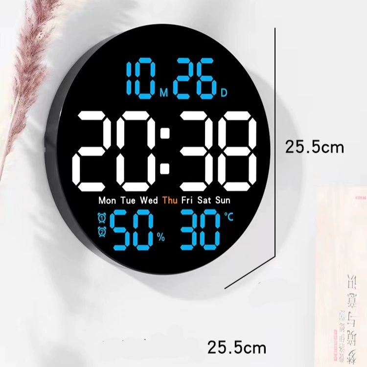 Электронные часы. 25 × 25. Elektron soatlar . Led soat kalendarli