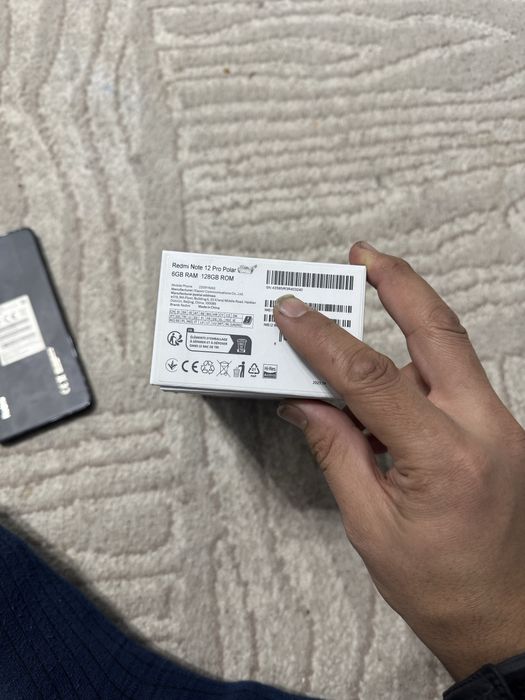 Redmi not 12 pro 128Gb holati yaxshi karobkasi bor