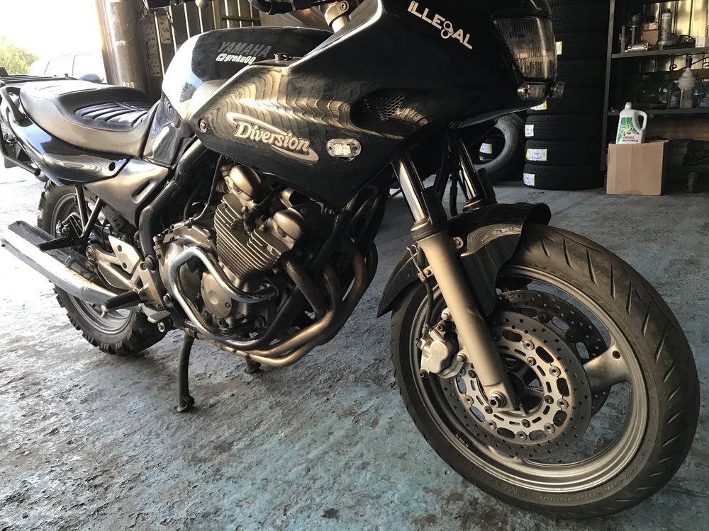 Yamaha Diversion XJ600N fabricație 2002 Proprietar Istoric Germania.