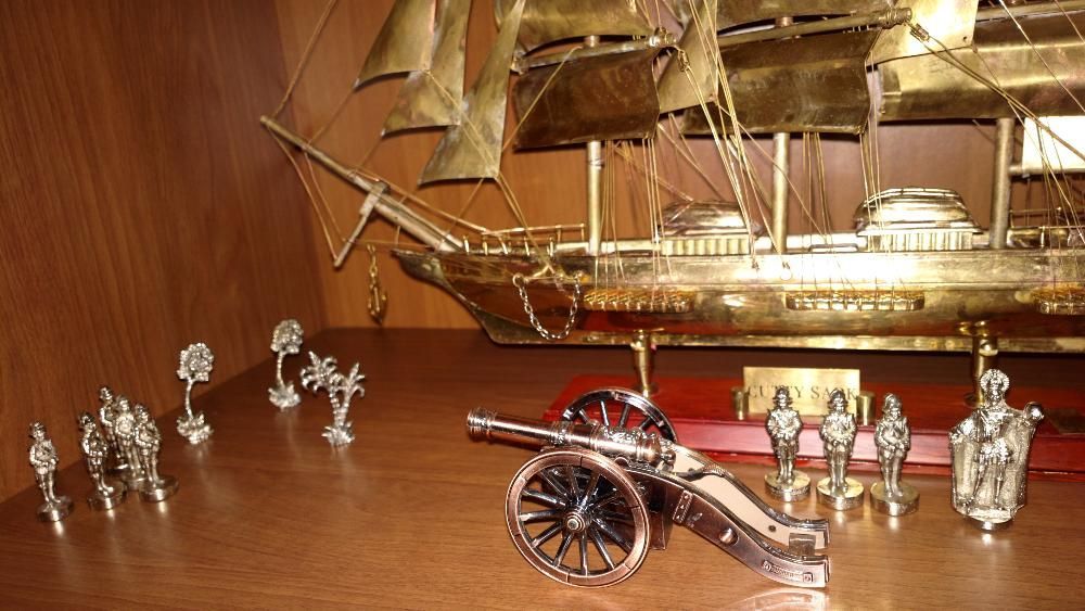 Corabie Cutty Sark ship - macheta metal DE COLECTIE - cadou deosebit