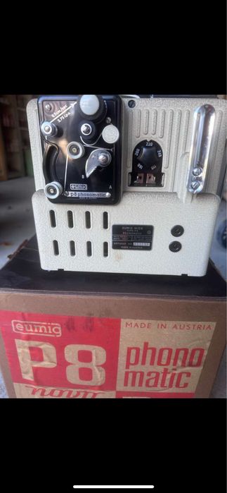 Vintage proiector Eumig p8 phonomatic automatic
