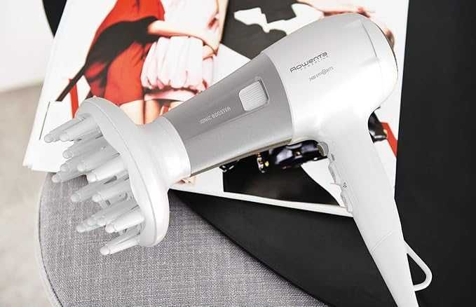 Сешоар за коса Rowenta Powerline CV5930F0 2400W Бял с дифузер