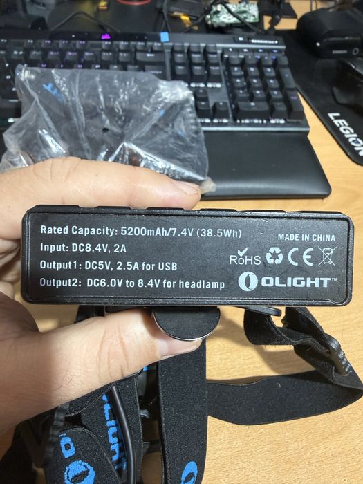 Lanterna frontala Olight h37 wave