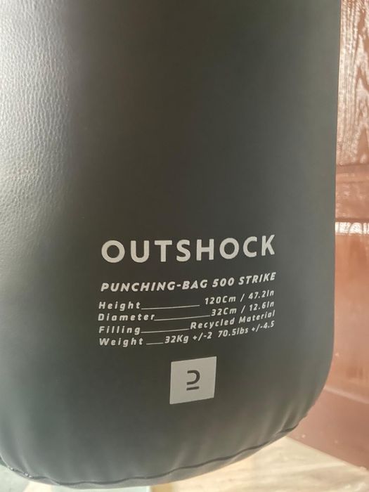 Sac de box cu suport