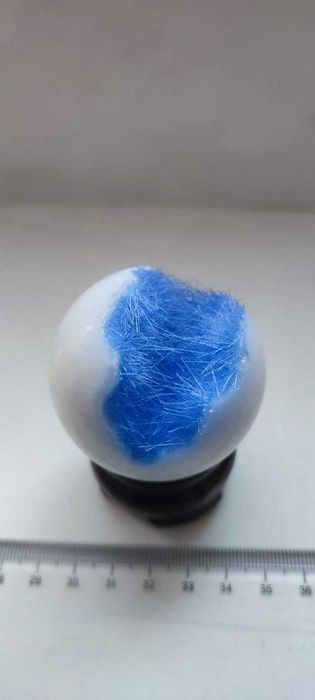 Шикарный подарок - шар из редкого камня ЖЕЛЕЗНЫЙ КАМЕНЬ.