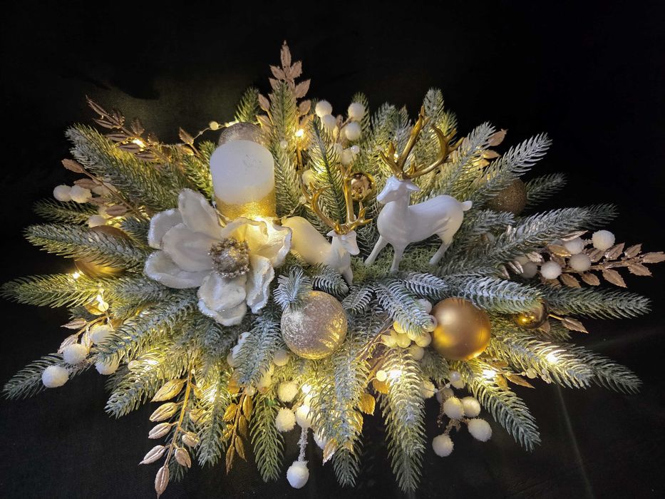 Aranjamente de masa si decoratiuni de Craciun