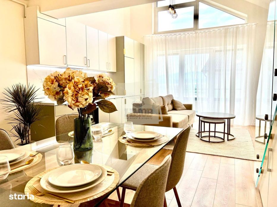 Penthouse de Lux 2 camere 2 bai 55mp