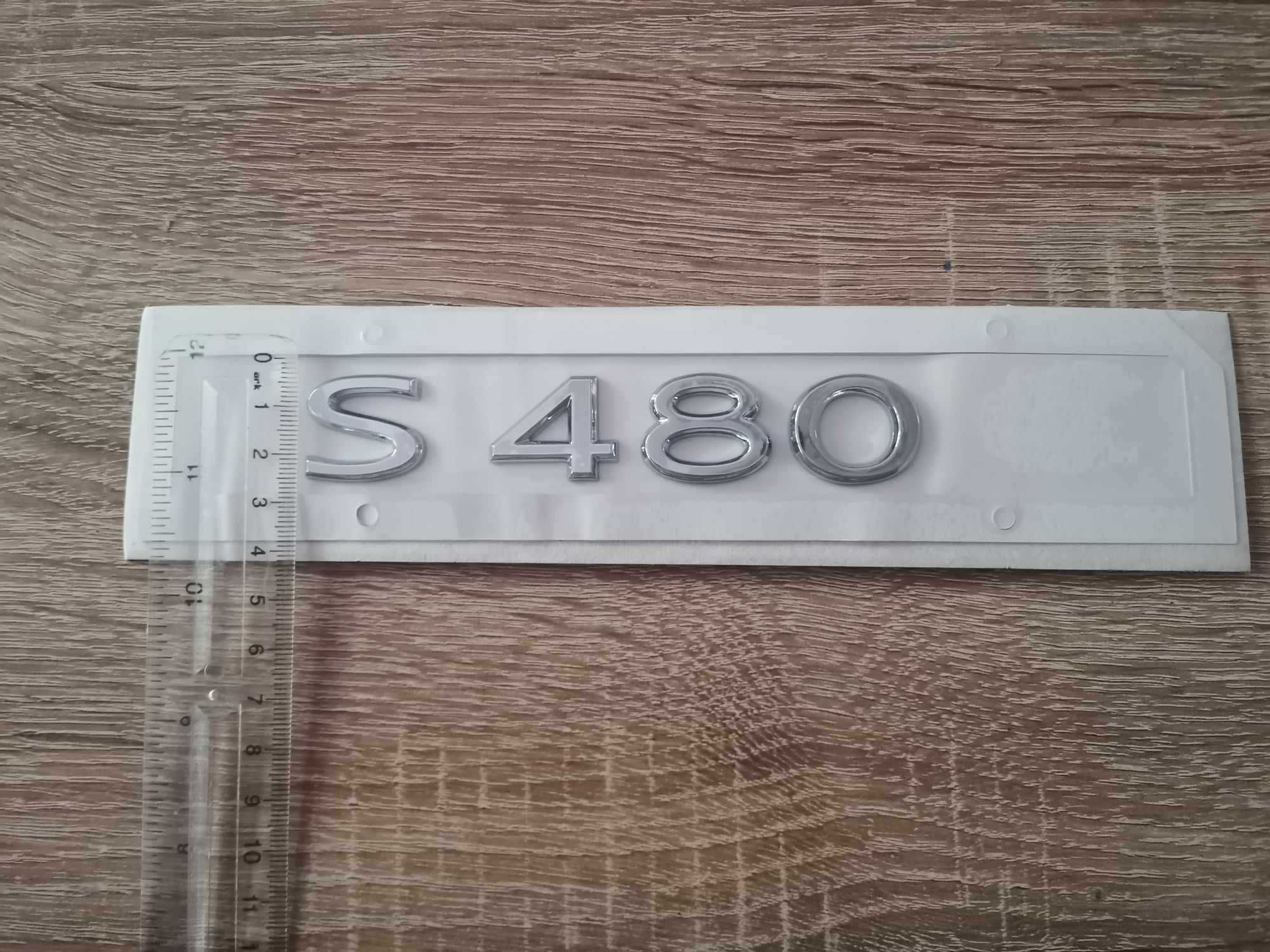 Надпис нов стил Mercedes Benz S 480 W223
