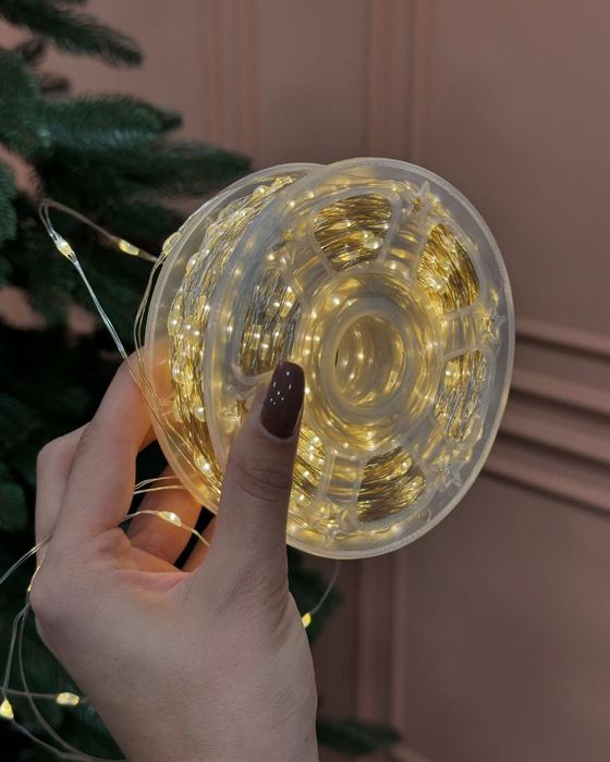 Гирлянда  Роса 50м 100м 200м