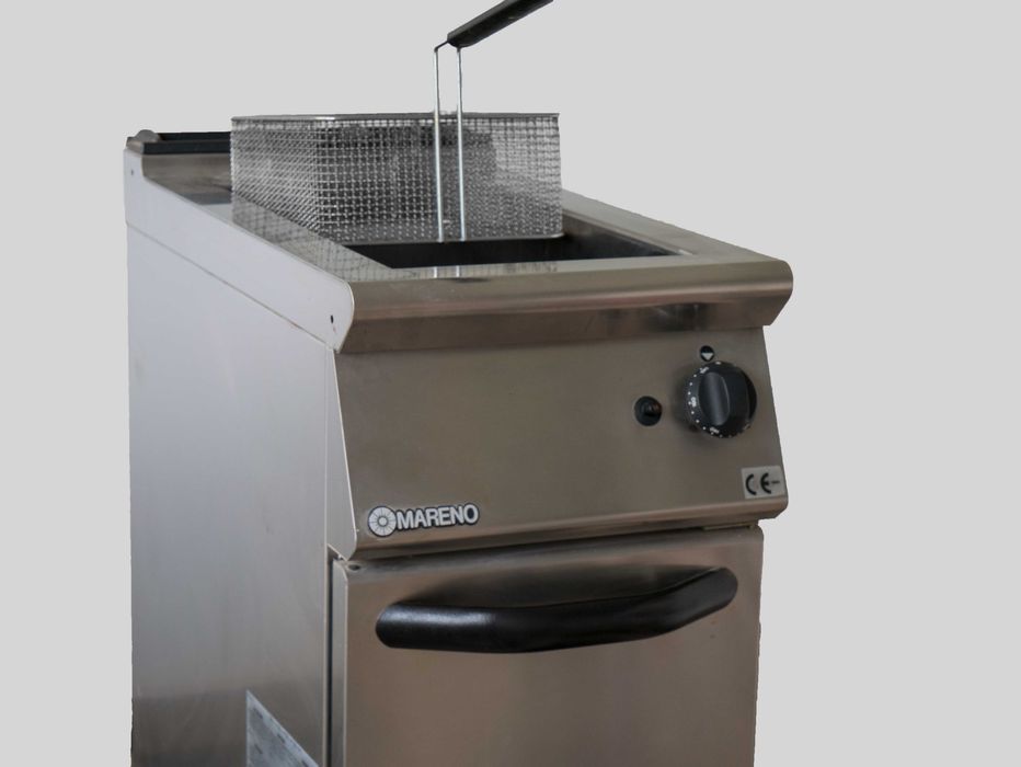Friteuză profesională MARENO 15l – inox, ideală pentru fast-food