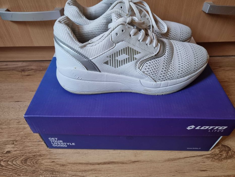 Pantofi sport, Lotto , Alb, marimea 39