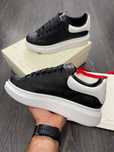 Adidasi Ale Xander Mc Queen black & white full box CALITATE