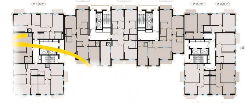 Новостройка  ЖК Mirabad Avenue терасса басейн 228м2