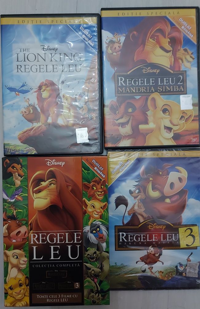 Vând colecții DVD-uri Disney Originale