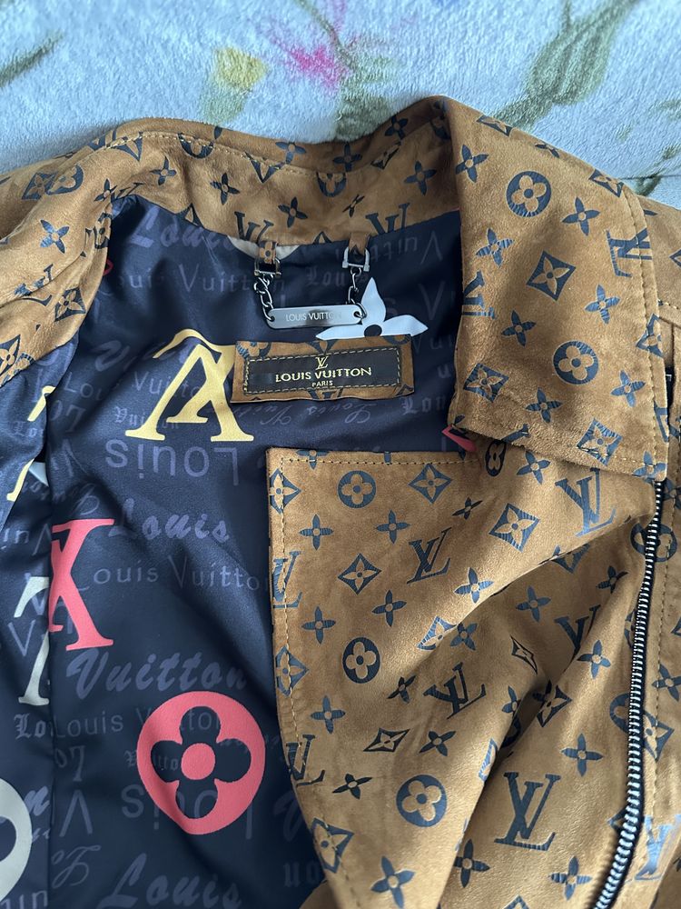 Trench din piele naturala