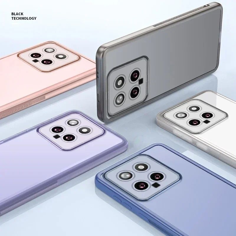 Xiaomi 14,14pro силиконов кейс ,калъф  с протектор за камерите 0,3мм