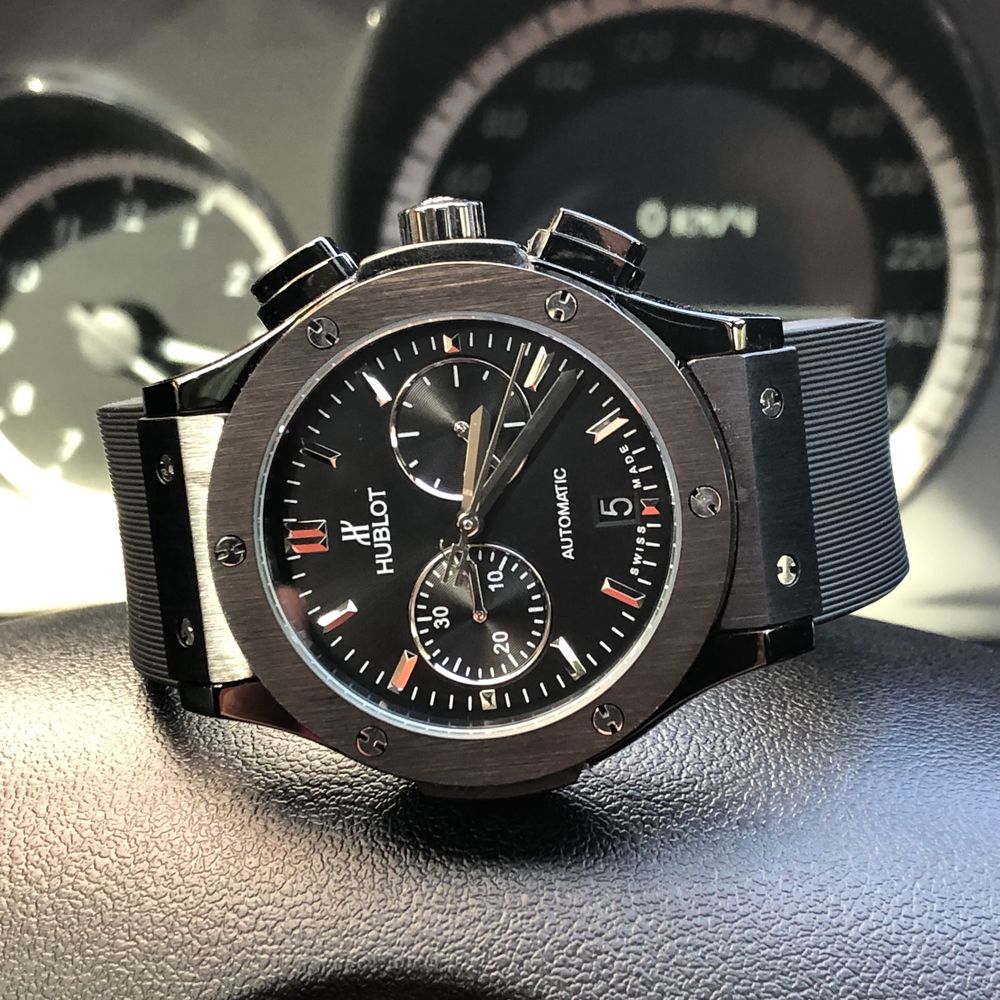 HB Classic Fusion Chronograph Black Magic 44 mm