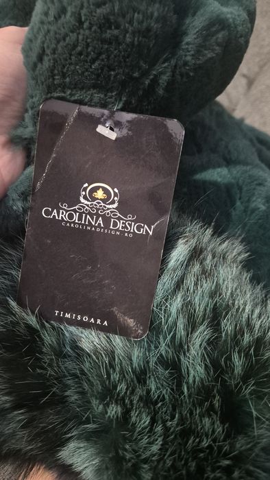 Haina de blana naturala vulpe