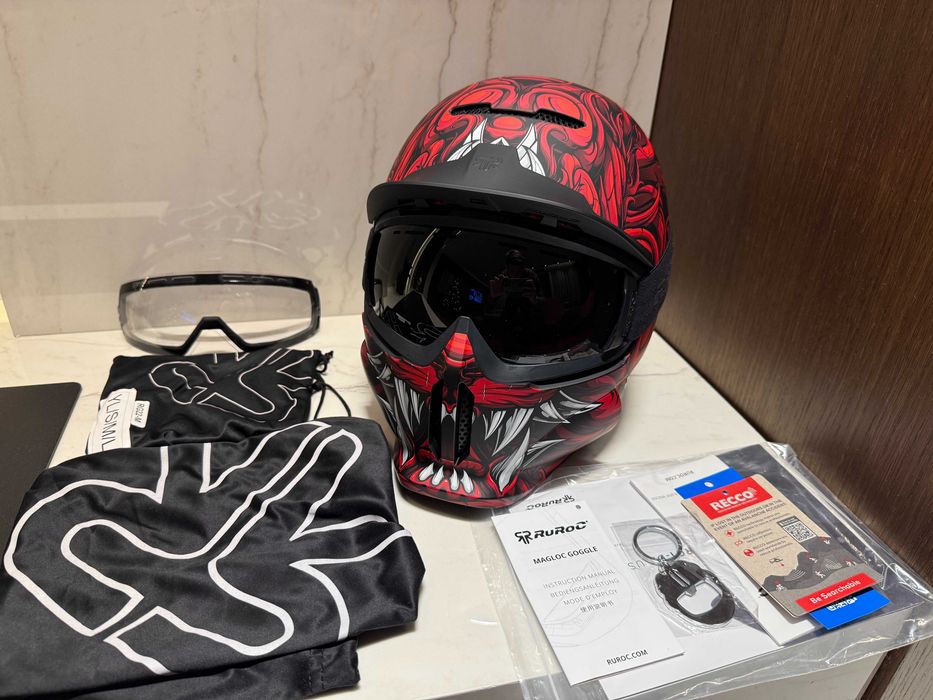 Каска за ски/сноуборд Ruroc RG1-DX Helmet - Oni, M/L