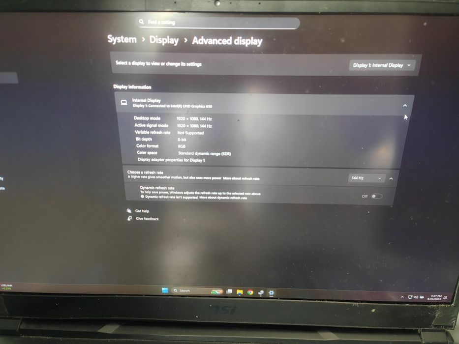 Laptop MSI GE75 Raider sf9 - RTX 2070