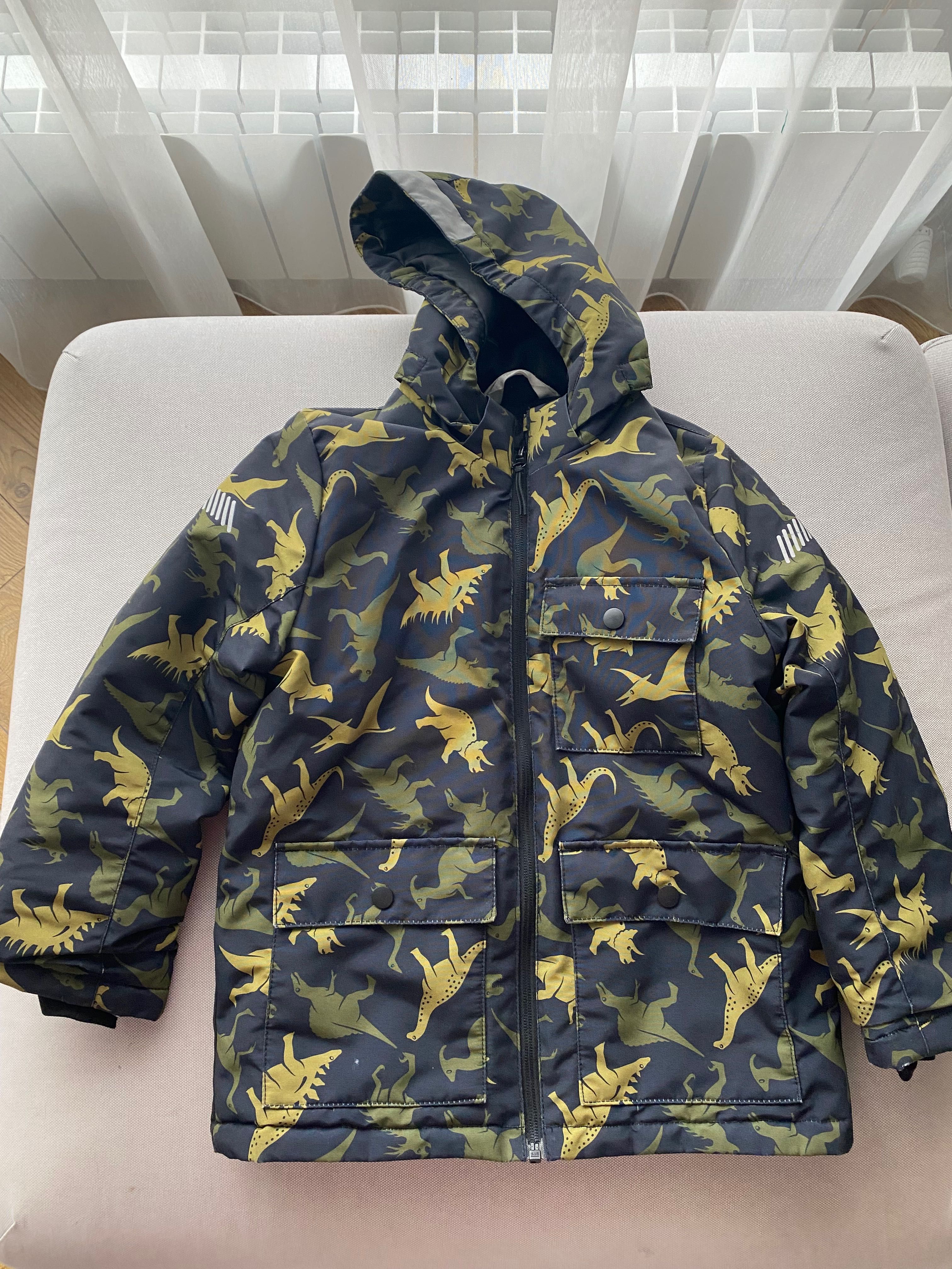 Детско непромокаемо, водоустойчиво, яке H&M 122-128, 6-8г ски +подарък