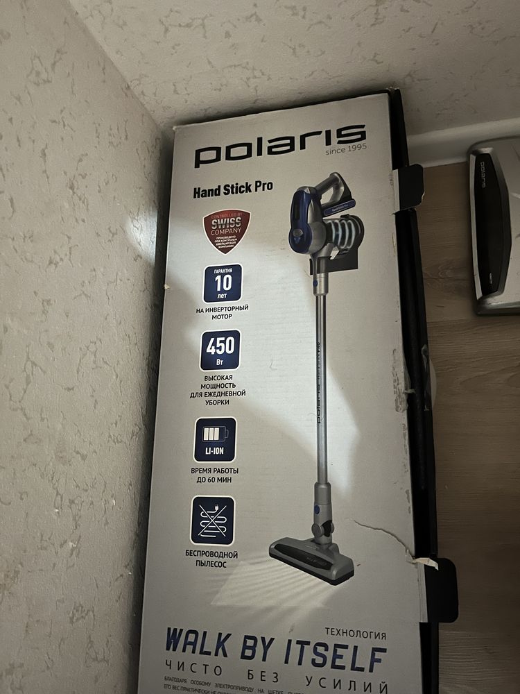 Беспроводной пылесос Polaris