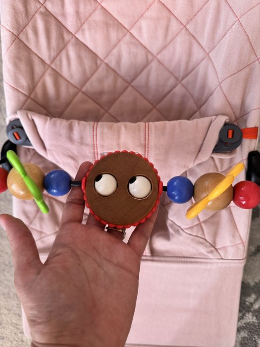 Babybjorn люлка шезлонг розова