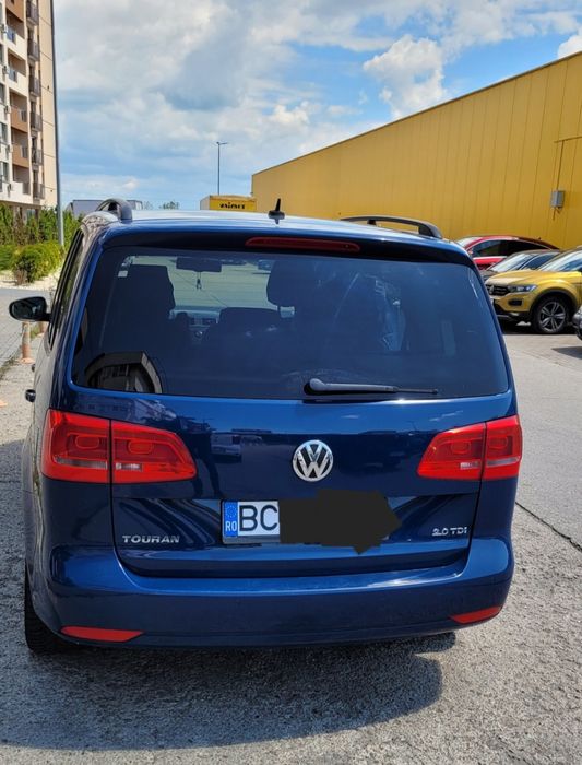 Vw touran, albastru