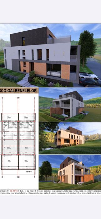 Vand duplex cartier Voronet