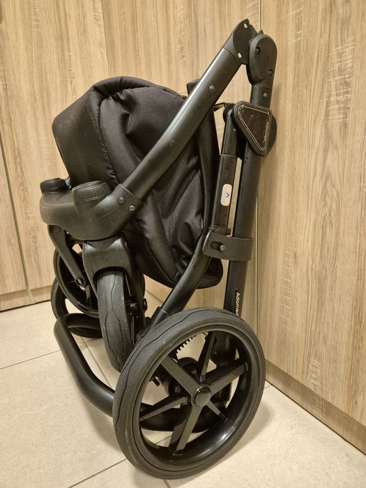 Carucior 3 in 1 Nola Adamex Black PS1 cu scoica Cybex Cloud G
