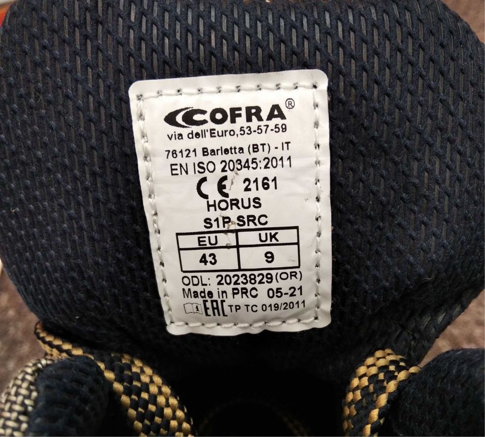 Cofra нови зимни/работни обувки